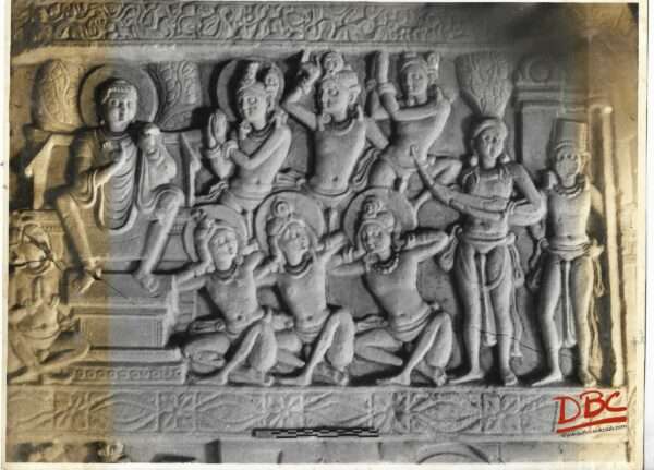 Nagarjunada - Indra's Visit to Budha Accoumplained by the a Musicians
