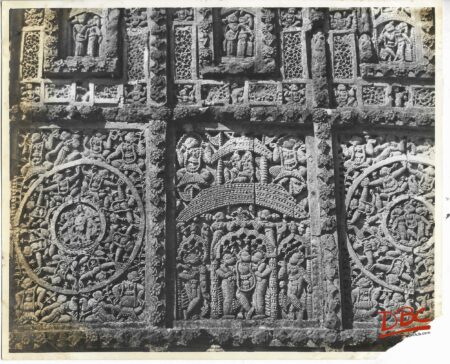Vishnupur - Details on the Wall of Shyam Rao Temple