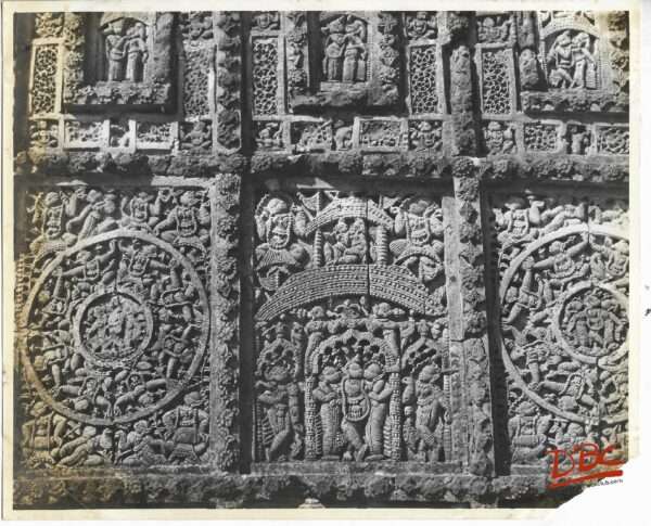 Vishnupur - Details on the Wall of Shyam Rao Temple