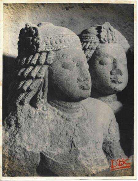 Aurangabad Cave 3 - Close up of Worshipper