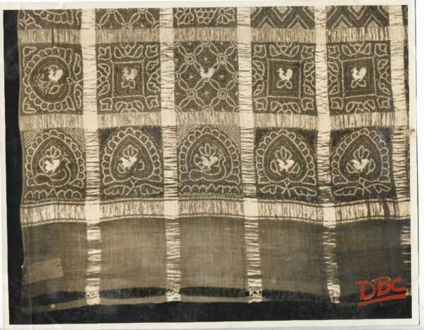 Cotton Bandhani Sari