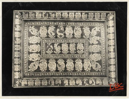 Bidri Tray 4 Legs