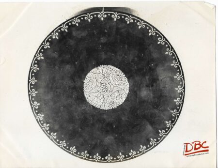 Bidri Plate