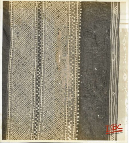 A Textile Piece with Floral Design