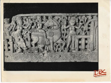 Princess Riding on Horse Surrounded by Female Attendents