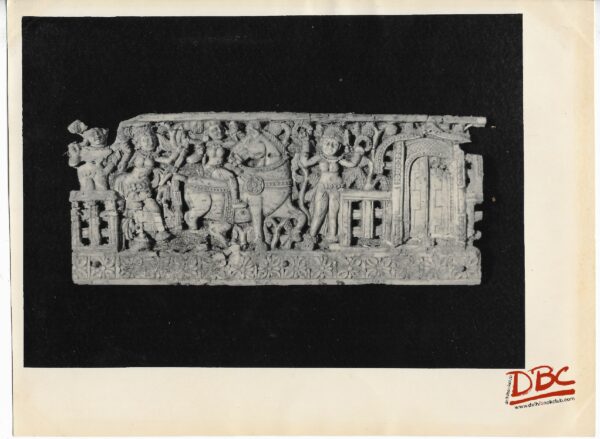 A Panel Depicting Female Fig. & A Horse - Riding in the Centre