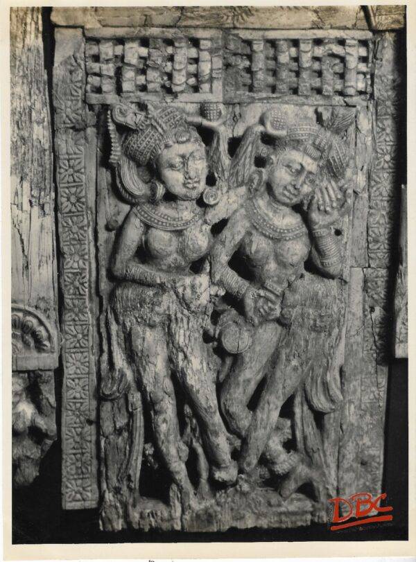 Dancing Scene Carved in Ivory
