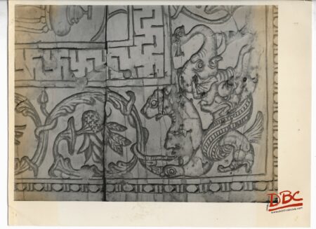 Wall Plaque Depicting Numerous Presents for the King