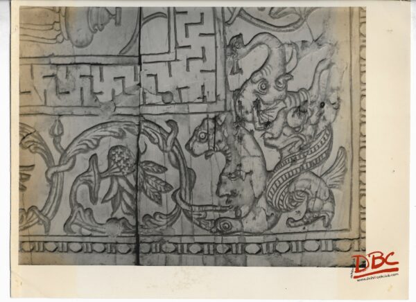 Wall Plaque Depicting Numerous Presents for the King