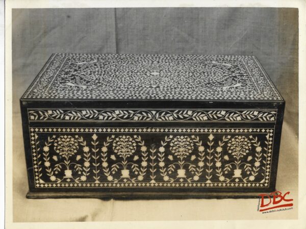 Ivory Inlay Work on a Box