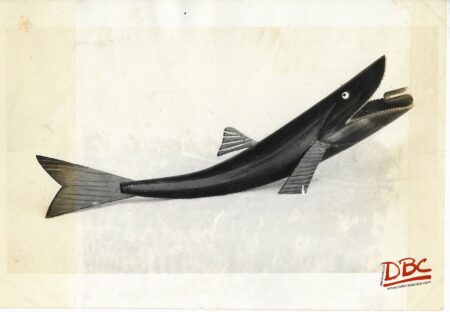 A Model of Fish - Made of Wood