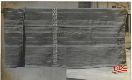 Gale Lion Cloth With Red and Black Striprd Worn ny Women
