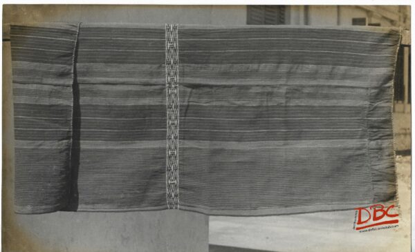 Gale Lion Cloth With Red and Black Striprd Worn ny Women