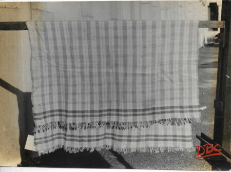 Parhar A Piece of Cheeked Cottan Cloth Warn Round The Waist By The Fallrn Females