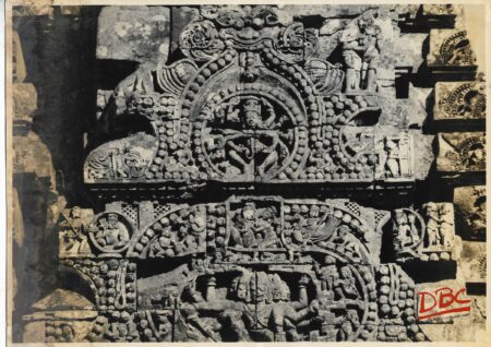 Bhubaneshwar : Saturghaneshwar Temple Details West Façade