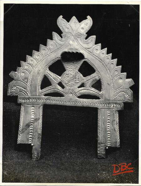 Brass Plaque Old Browze Piece