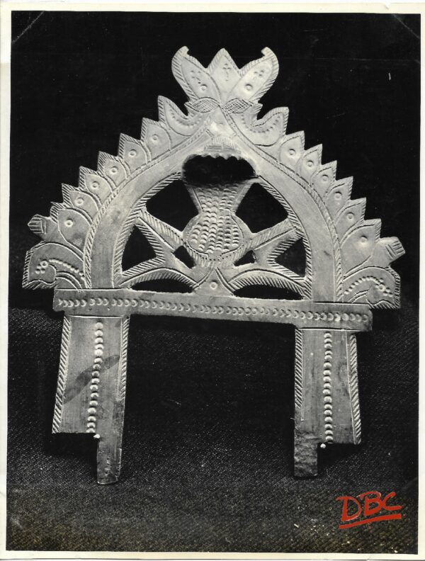 Brass Plaque Old Browze Piece