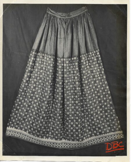Skirt Black Glass Work (Ladies Garment)