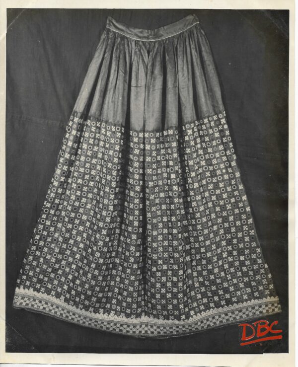Skirt Black Glass Work (Ladies Garment)