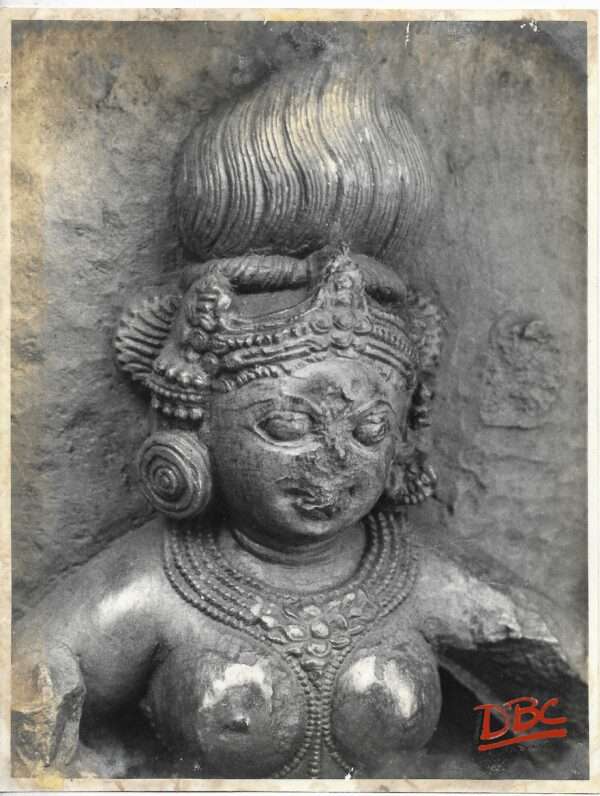 Hirapur (Bhubaneshwar): 64 Yogini Close up of a Yogini
