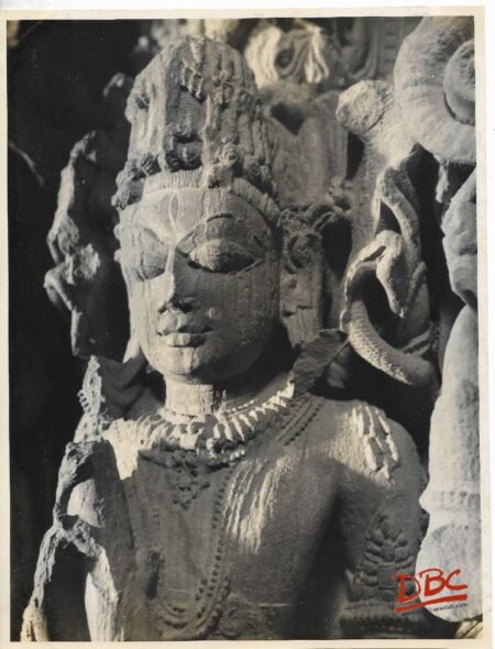 Pali - Baliaspur : Siva Temple - Close Up of Vishnu