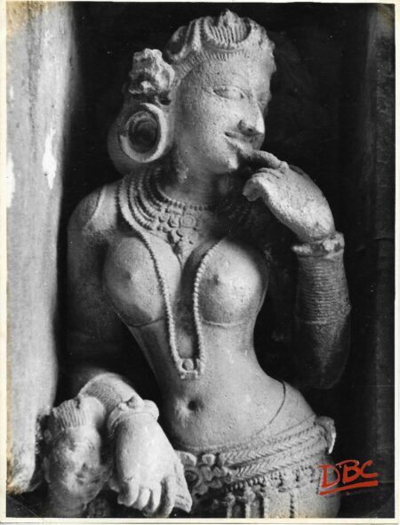 Bhubaneshwar  Lingaraj Temple : Close Up of a Female Figure