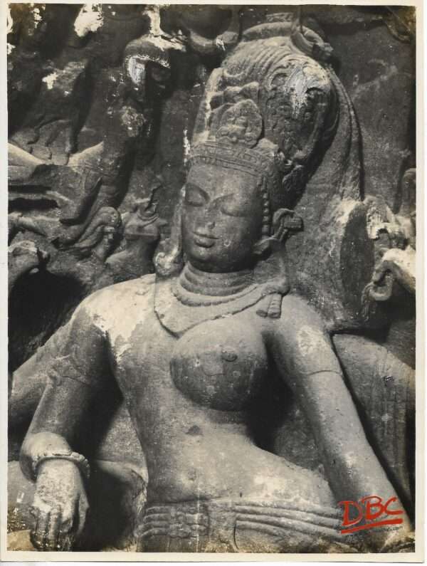 Elephanta : Ardhanariswara