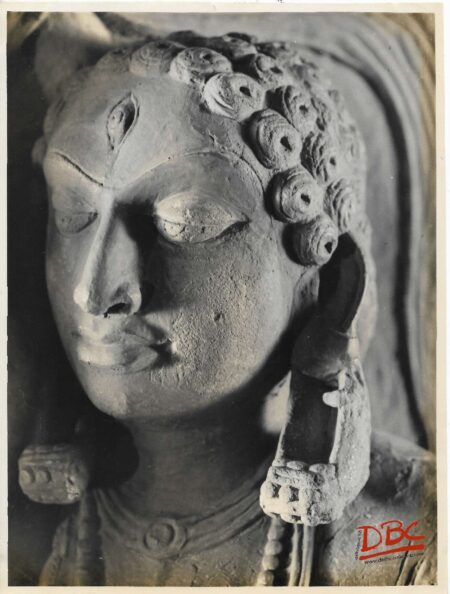 Ahichhatra : Close up of  the Head of Yamuna