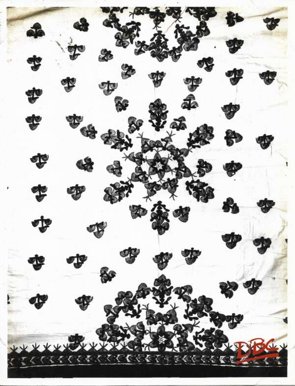 Embroidered Shawl - White