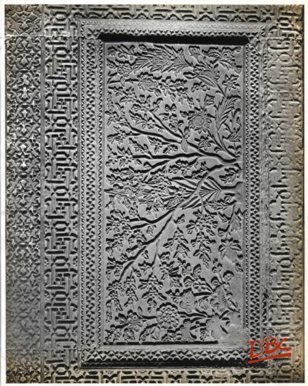 Fatehpur Sikri - Floral Designs In the Interior Panels of Sultan's Palace