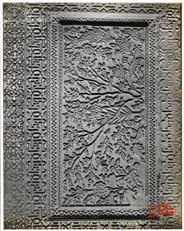 Fatehpur Sikri - Floral Designs In the Interior Panels of Sultan's Palace