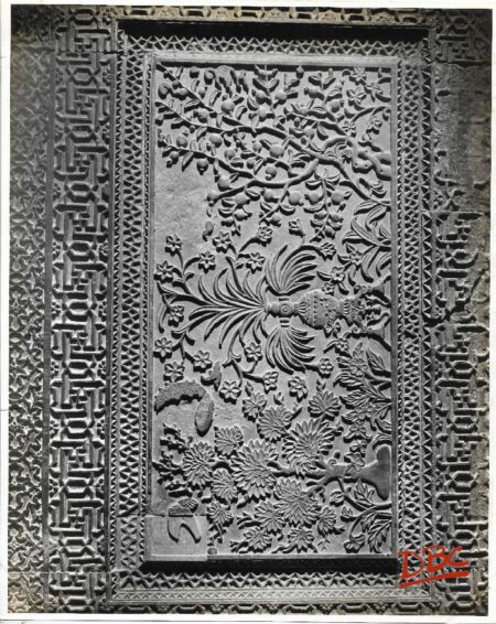 Fatehpur Sikri - Interior Panel in the Turkish Sultann's Palace