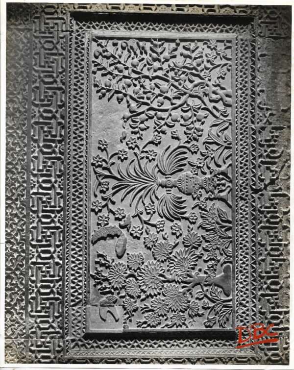 Fatehpur Sikri - Interior Panel in the Turkish Sultann's Palace