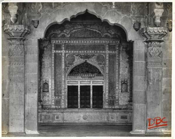 Bijapur - Inlay Work and Jali Work at Ibrahim Rouza