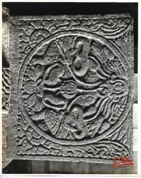 Badami - Cave NO. 1 - Pillar Decoration