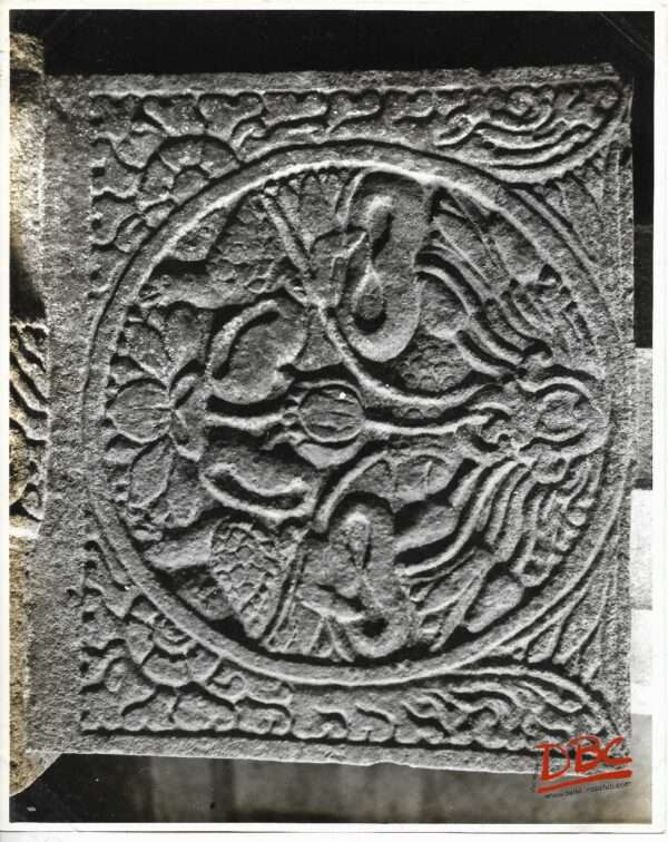 Badami - Cave NO. 1 - Pillar Decoration