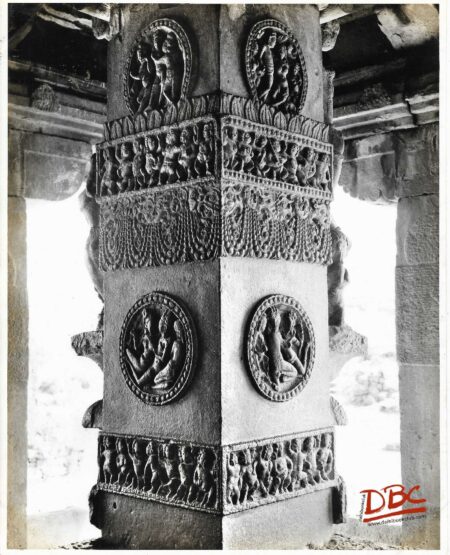 Aihole - Durga Temple Pillar