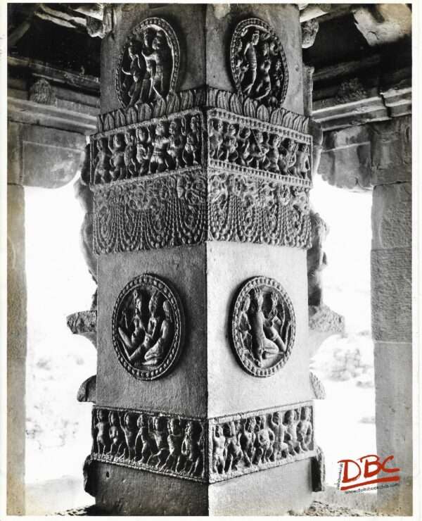 Aihole - Durga Temple Pillar