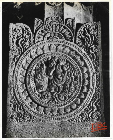 Ajanta - Cave No. 23 - A Pillar Details
