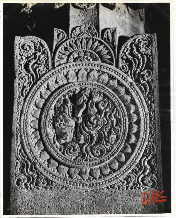 Ajanta - Cave No. 23 - A Pillar Details