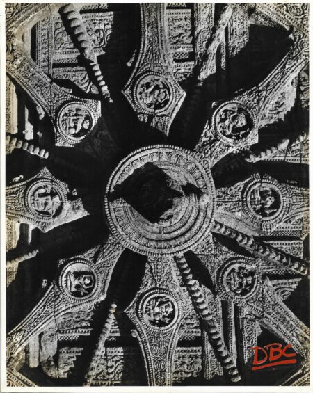 Konark - View of Medallion From a Wheel
