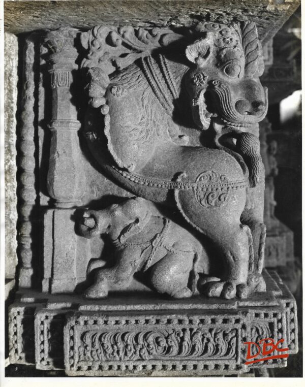 Konark - Lion Supprt From the Stone Platform