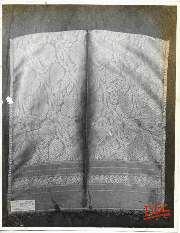 Red Silk Sari Piece