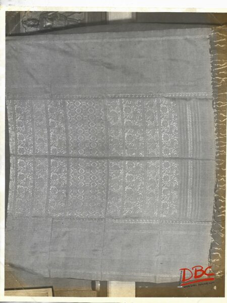 Red Silk Sari Piece