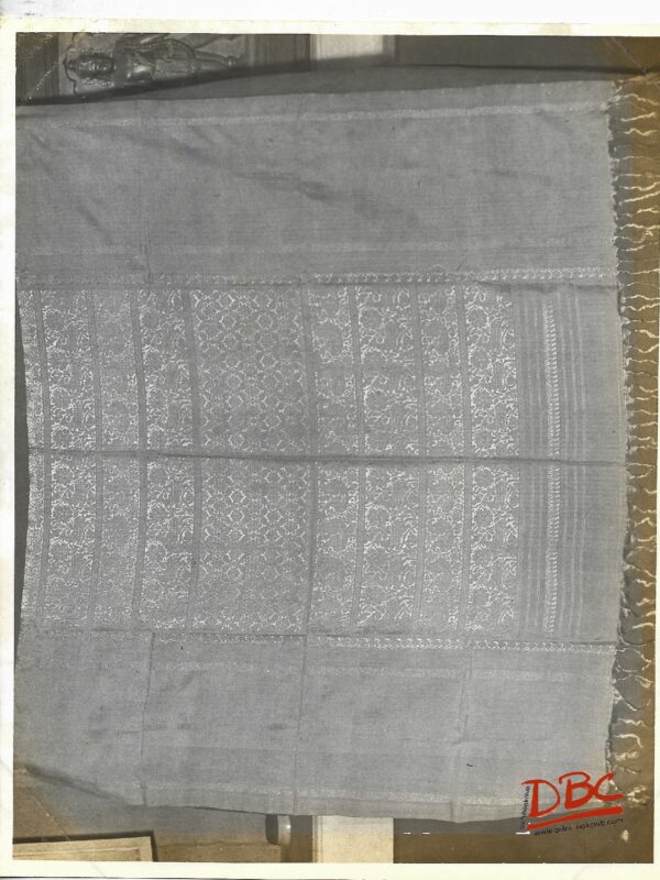 Red Silk Sari Piece