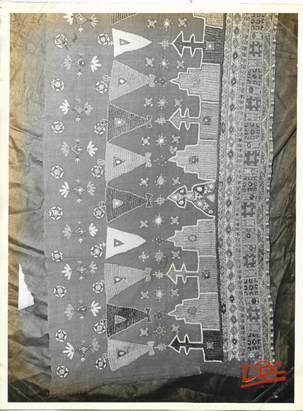 Skirt Embroidered Cotton Material (Gujrat)