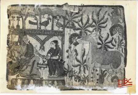 Marich as Golden Deer Painting Folk Ramayana (Maharashtra)