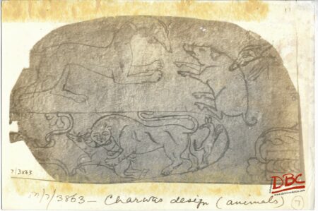 Paper Charcase Design Rajasthan Painting Folk Ramayana (Maharashtra)