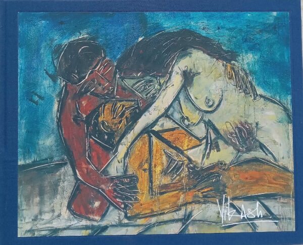 Tribute to Picasso & Souza by Vikash Kalra
