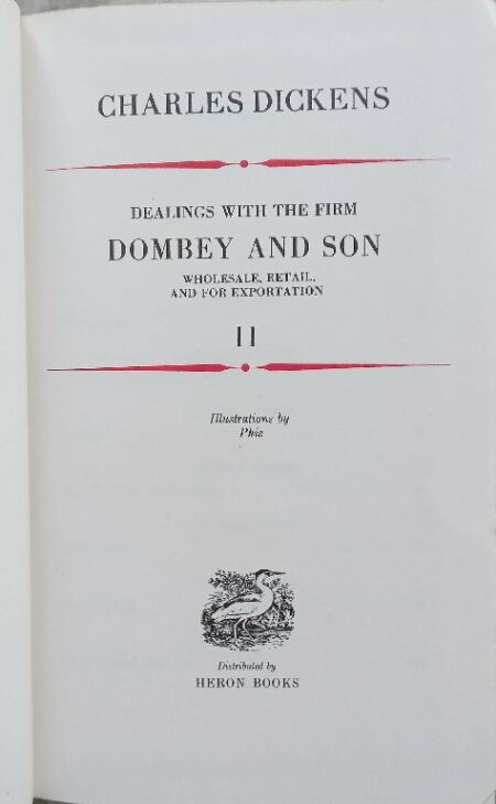 Dealing with the firm Dombey and Son